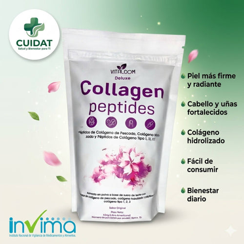 Collagen Peptides (Con Registro INVIMA).